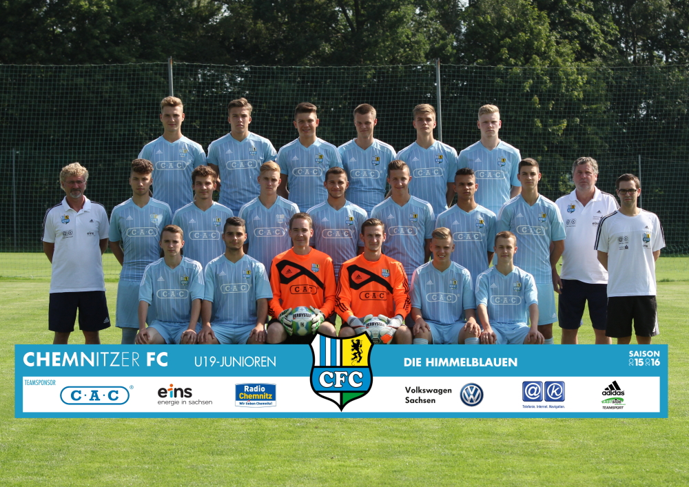 Die Offizielle Homepage Des Chemnitzer FC E.V.: U19 A-Junioren